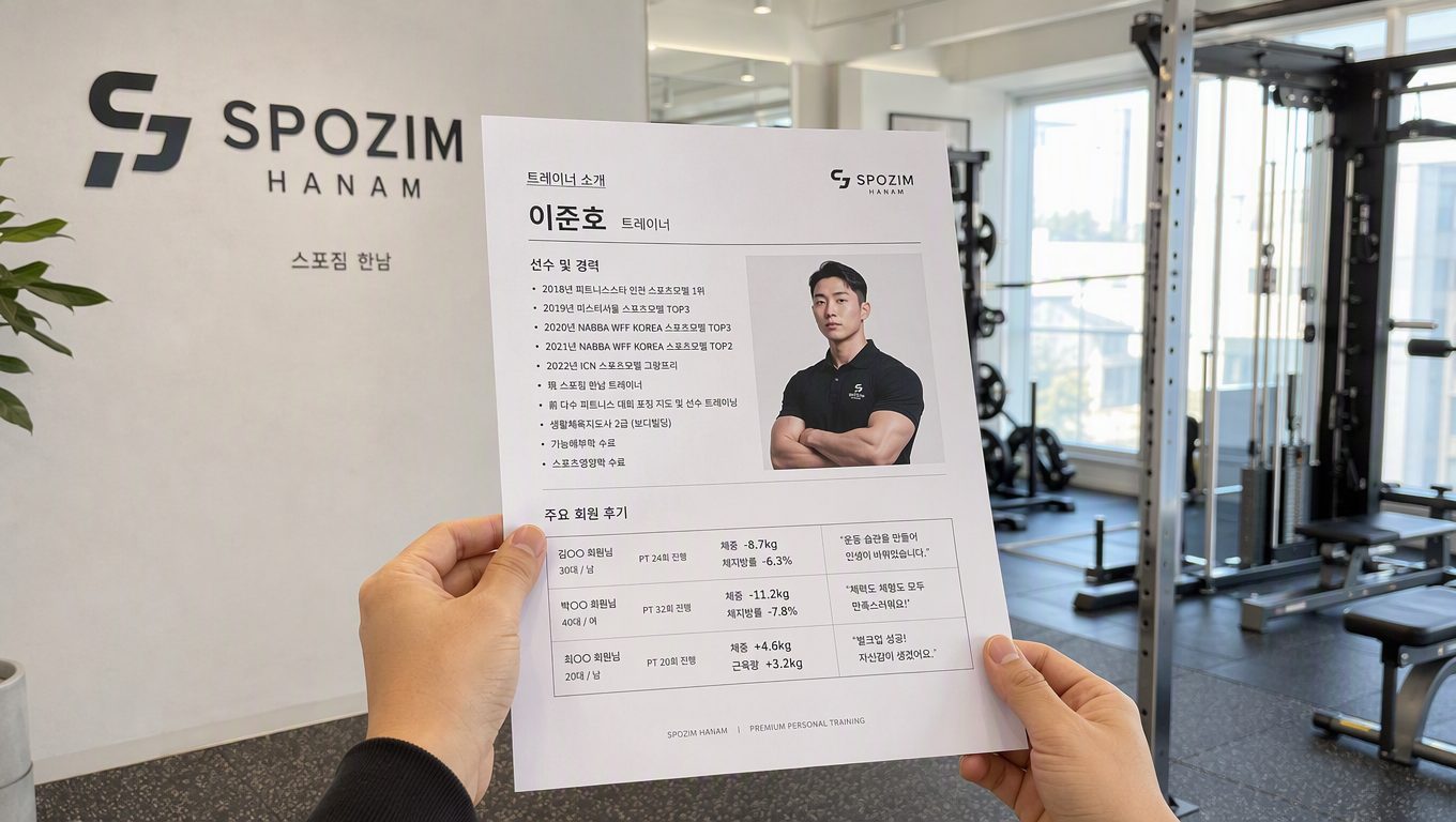 한남동 피트니스에서 트레이너 경력을 확인하고 센터 시설을 살펴보는 이유